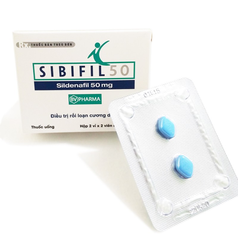 SIBIFIL 50 hỗ trợ sinh lý nam