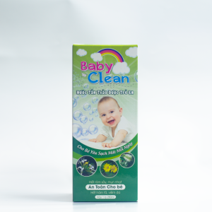 Nước tắm thảo dược trẻ em Baby Clean 250ml ngừa rôm sảy, mụn nhọt, làm sạch và mát cơ thể bé