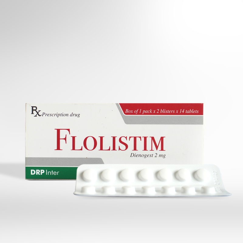 Flolistim (Dienogest 2mg) ức chế tế bào lạc nội mạc tử cung - Thay thế Visanne 2mg