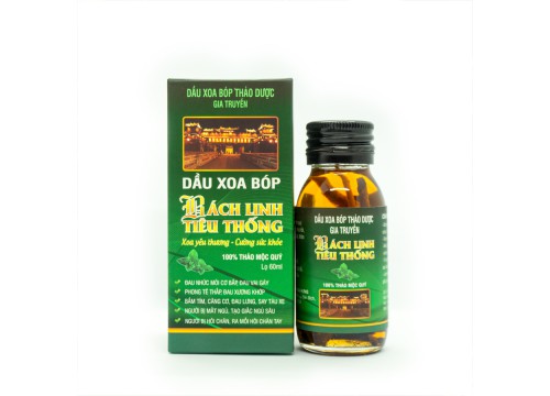 Dầu Xoa Bóp Bách Linh Tiêu Thống 60ml