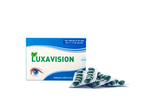 LUXAVISION | Hỗ trợ tăng cường thị lực và hạn chế lão hóa mắt